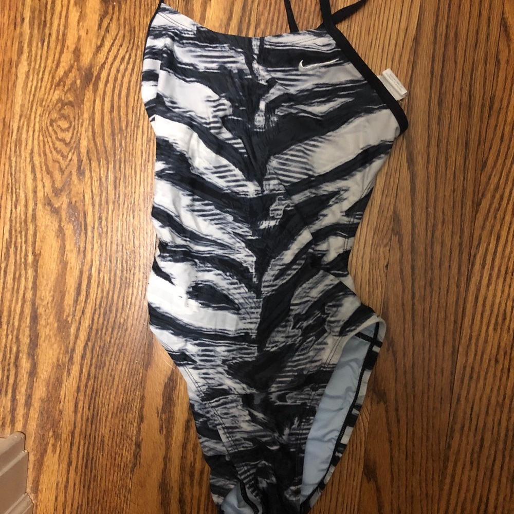 Nike full piece tie dye bathing suit
